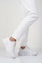 White Lace-Up Lightweight Men's Casual Shoes Praval m - 2