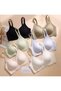 Women's Laser Cut Seamless Supportless Bra, Breast Enhancer, Unpadded - 2