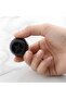 8 Pcs Hard Plastic Knob Round Ball Striped Black Wardrobe Furniture Kitchen Cabinet Drawer Handle Knob - 3