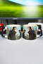كوب السيراميك الفاخر المطبوع من The Last of US (قطعة واحدة) بمقبض أسود خاص V3D - 2