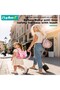 3-In-1 Toddler Harness Leash + Anti-Lost Wrist Link, Baby Safety Harness Walking Leash, Adjustable Wristband Strap Tether for Kids Walking Assistant, Perfect for Parents Boys Girls Outdoor Activity - 2