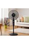 16 Inch Oscillating Pedestal Fan with Remote Control, 60W, Adjustable Height, Silent Operation