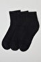 3 Pack Solid Block Crew Socks