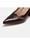 Large Size Stiletto 41-42-43-44-Brown - 5
