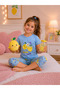 Girls' Lemon Patterned Pajama Set Short Sleeve Comfortable Sleepwear and Home Wear - 3