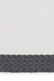 Glenn Oval Bath Mat Cream Anthracite Washable Double Sided Hand Woven Knitted Entrance Balcony Mat - 5