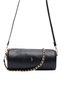 Bag Women's Shoulder Bag Handbag Chain Quilted Leather Strap Cylinder Crossbody Bag |   Black Solera - 5