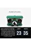 Airplane Flip Clock Retro Vintage Auto Flip Desk & Wall Clock, Mechanical Digital Flip Down Clock with Green Numbers - 3