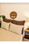 Double Washable Linen Pillowcase with Wooden Buttons and Elastic Sheet Set