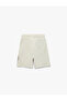 Beli Lace-Up Cotton Printed Shorts - 2