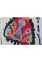 Ethnic Floral Patterned Decorative Throw Pillow Cover Suzani Style Cream - 3