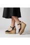 (Bianca) Dogu Light Sole Straw Daily Women's Sandals Black - 4