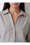 Nevavm Striped Modal Blended Women's Shirt with a Difference - 3