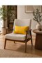 Double-Sided Duck Linen, Yellow Waist Cushion Cover, 2 Pieces - 3