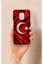 حافظة سيليكون متوافقة مع Redmi Note 9 Pro 9S بنمط العلم التركي