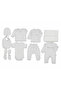 Cloud White 10-Piece Hospital-Issued Newborn Baby Set - 2