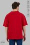 Unisex Crew Neck Snoopy Painting Printed Cotton Oversize Short Sleeve T-Shirt - 3