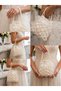 Handmade Pearl Embellished Women's Bag - Bridal, Engagement, Event, and Daily Use Pearl Bag