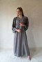 Crystal Waves Abaya with Sheila (3 pieces set) - 5