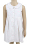 Pink Heart White Sleeveless Girls Summer Casual Dress - 4