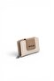 Beige - Latte Plain Women's Wallet and Card Holder Sp935 - 2