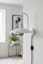 Risso White Metal Plug-In Sconce Kitchen Indoor Living Room Cafe Office Patisserie Modern Decorative Sconces