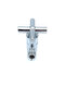 Durable 4-Handle Bidet Faucet Toilet Chrome Faucet