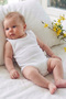 Cotton Strappy Zero Sleeve Bodysuit - 4