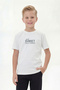 Round Neck Back Print Detailed Short Sleeve Boys' T-Shirt - 5
