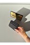 Women's Black Glittery Shiny Leather Card Holder Wallet - 4