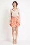 Women's Boho Chic High Waist Flounced Mini Skirt Shawl Pattern Tulle Knitted Lined Comfortable Daily Casual Modern - 4