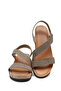 K14883 Soft Step Women's Wedge Heeled Cork Sandals 36-41 - 2