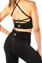 Seamless Pilates & Fitness Scrunch Tights Bustier Set - Briza & Griba - 2