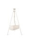 Classic Bundle Cradle Motor Premium & Tripod Stand - Organic Baby Cradle With Mattress & Spring - Scandinavian Hanging Cradle For Newborn Sleep - Gots Certified Cotton - Nature