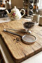 Pratica Stainless Steel Oil Strainer and Frying Tongs 28 cm Kitchen Strainer - 3