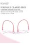 Kids Blue Light Blocking Glasses Anti Eyestrain Computer Gaming Eyewear UV400 Protection Lightweight TR90 Frame for Boys Girls Children - 5