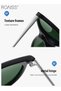 Polarized Round Sunglasses for Men Women UV400 Protection Sun Glasses Metal Frame Fashion Anti Glare Sun Shades for Driving Fishing Traveling Cycling - 6