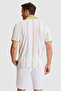 Men's Green Regular Fit Polo Collar T-Shirt 50326977-Vr016 - 5