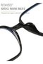 Blue Light Blocking Glasses Blue Light Filter Computer Reading Gaming TV Phone Square Eyeglasses Fashion Anti Eyestrain Headache Eyewear for Women Men Black - 5