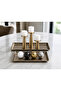 Decorative Rectangle Metal Trays - 2