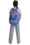 Kids Girl's Coral and Mermaid Printed (Coral) Six-Compartment Primary School Backpack - L5323 - 6