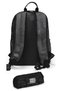 Black Multicolor Love Printed Primary and Secondary School Backpack and Pen Case Set for Boys - Setygn33230C - 3