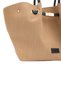 Women's Handbag Shoulder Bag Straw Bag Handbag Daily Large Size Summer Tote Bag Black– Valencia Tote - 4