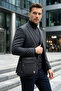 Black Men's Nylon Crossbody Shoulder Bag Lightweight Water Repellent Double Compartment Postman - 5