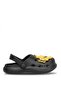 Elit Mys303 Filet Boy's Emojili Sabo Slippers Black - 2