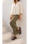 Women's Bitter Brown Gold Buckle Thick Sole Summer Casual Slippers - 6