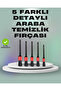 5-Piece Car Cleaning Brush Set - Multi-Purpose Brushes for Detailed Cleaning