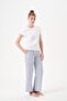 Women's Round Neck Short Sleeve Two-Piece Set 29102 - 4