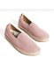 Laceless Straw Detailed Rubber Sole Knitwear Loafer 101-1834 Men's Shoes - 3