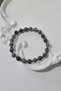 Certified 6 mm Labradorite, Hematite Natural Stone Bracelet